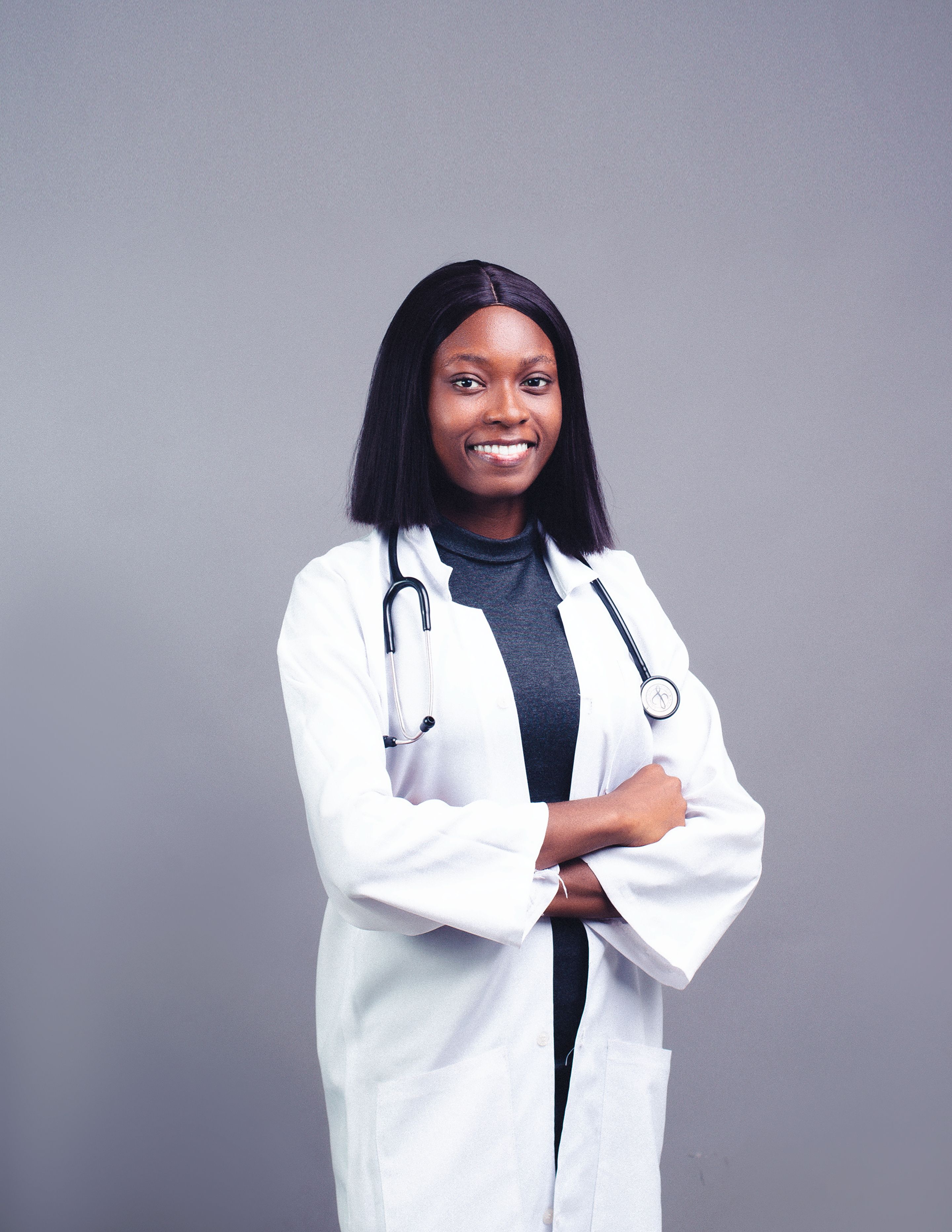 Illustrative profile portrait for Dr. Adeola Johnson